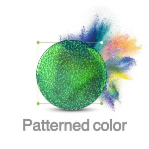 Patterned color